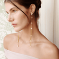 Pendientes Luma oro - SACH ATELIER