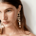 Pendientes Nira oro - SACH ATELIER