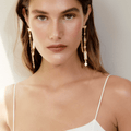 Pendientes Nira oro - SACH ATELIER