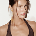 Pendientes Nyssia Oro - SACH ATELIER