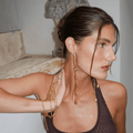 Pendientes Liora oro - SACH ATELIER