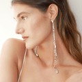 Pendientes Liora plata - SACH ATELIER