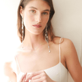 Pendientes Liora plata - SACH ATELIER