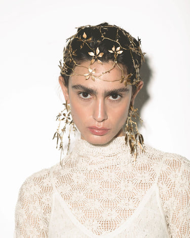 Casquete Silencio Oro - SACH ATELIER