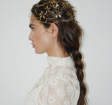 Casquete Silencio Oro - SACH ATELIER