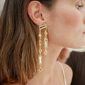 Pendientes Nira oro - SACH ATELIER