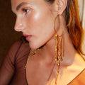 Pendientes Olea oro - SACH ATELIER