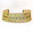 Choker Pleyone oliva - SACH ATELIER