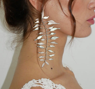 Pendientes Efimero Nieve - SACH ATELIER