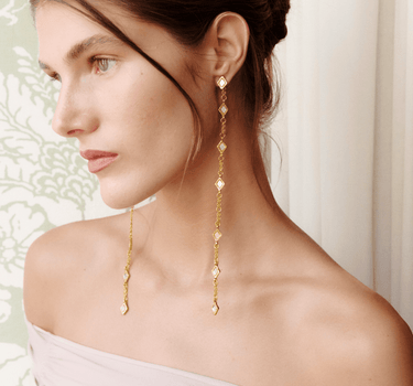 Pendientes Luma oro - SACH ATELIER