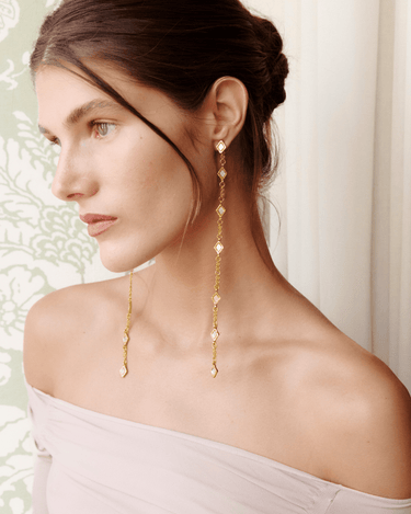 Pendientes Luma oro - SACH ATELIER