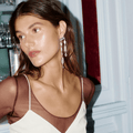Pendientes Nira plata - SACH ATELIER