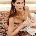 Pendientes Liora plata - SACH ATELIER