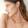 Pendientes Liora plata - SACH ATELIER