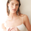 Pendientes Liora plata - SACH ATELIER