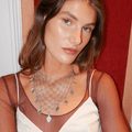Collar Thessyra plata - SACH ATELIER