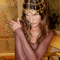 Casquete Ylvana oro - SACH ATELIER