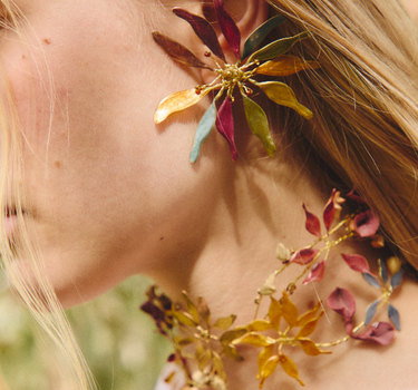 Pendientes Amapola Color