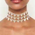 Choker Escama Rosa 2