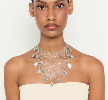 Collar Thessyra plata