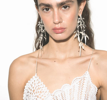Pendientes Armonia Nieve - SACH ATELIER
