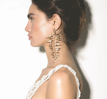 Pendientes Efimero Oro - SACH ATELIER