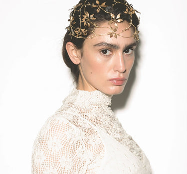 Casquete Silencio Oro - SACH ATELIER