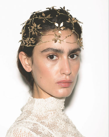 Casquete Silencio Oro - SACH ATELIER