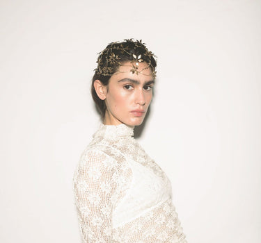 Casquete Silencio Oro - SACH ATELIER