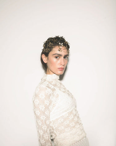 Casquete Silencio Oro - SACH ATELIER