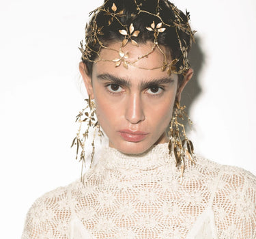 Casquete Silencio Oro - SACH ATELIER