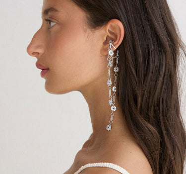 Earcuff Halo Plata