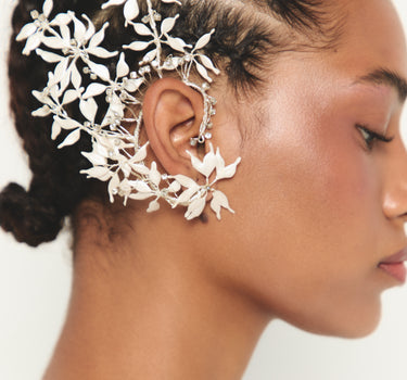 Earcuff Libertad Nieve