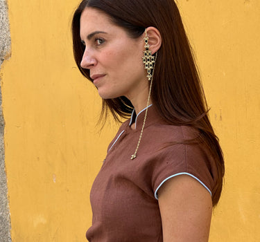 Caviar Nymph Earrings
