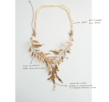 Collar Calma Oro - SACH ATELIER