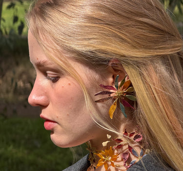 Pendientes Amapola Color