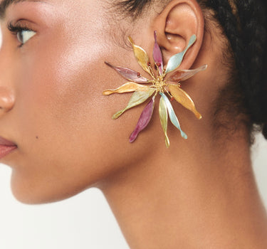 Pendientes Amapola Color