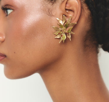 Pendientes Pétalo Uva