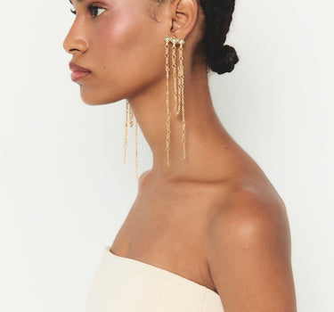 Pendientes Nyssia Oro