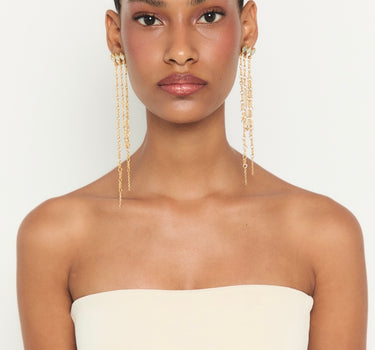 Pendientes Nyssia Oro