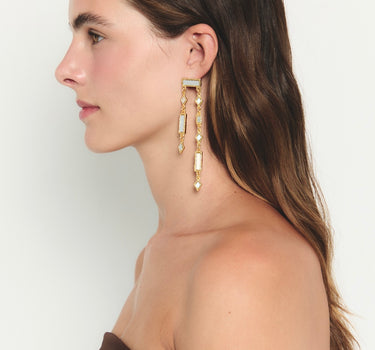 Pendientes Nira oro