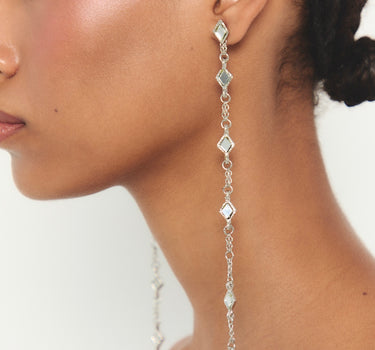 Pendientes Luma plata