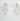 Pendientes Armonia Nieve - SACH ATELIER