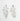 Pendientes Efimero Nieve - SACH ATELIER