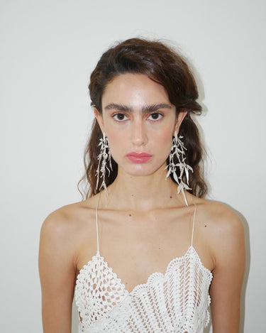 Pendientes Armonia Nieve - SACH ATELIER
