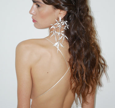 Pendientes Armonia Nieve - SACH ATELIER