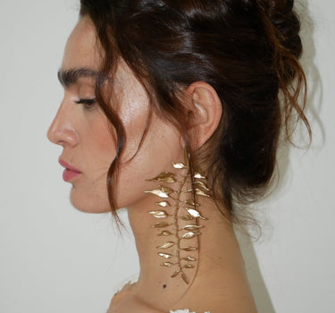 Pendientes Efimero Oro - SACH ATELIER