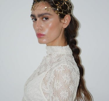 Casquete Silencio Oro - SACH ATELIER