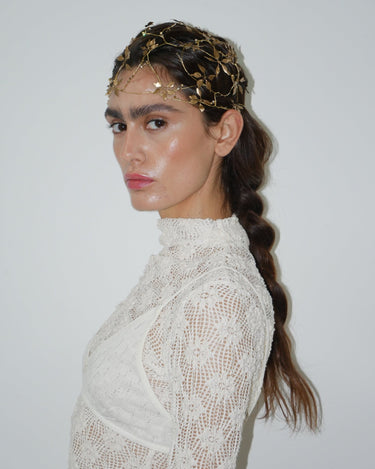 Casquete Silencio Oro - SACH ATELIER