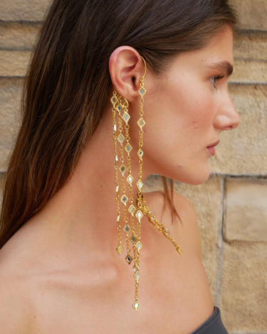 Earcuff Orelis oro - SACH ATELIER